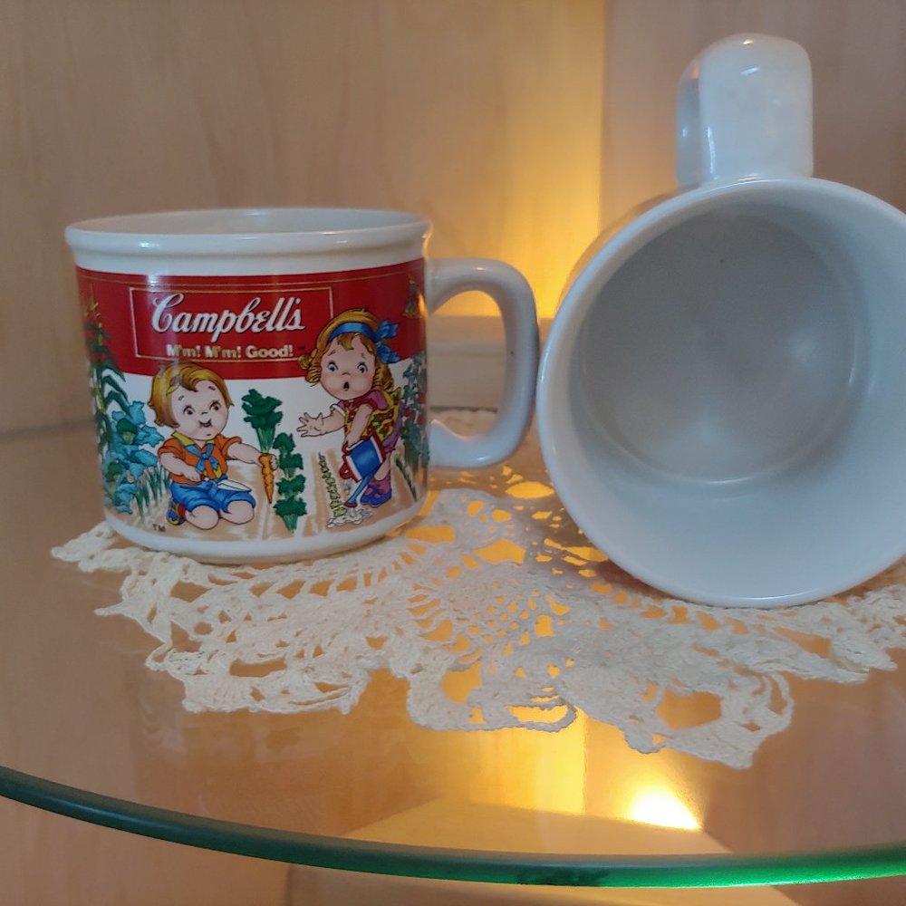 Vintage Campbell's Soup Mugs 1993 Trademarks